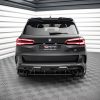 BMW X5 M F95 - Difusor traseiro STREET PRO | BMX5M05CNC-RS1BRB | Produto Maxton Design distribuído por Unicartuning.