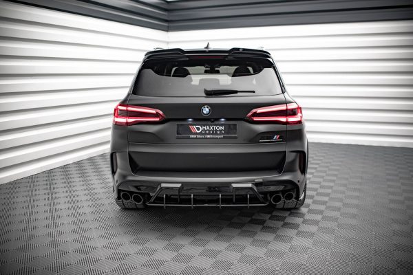 BMW X5 M F95 - Difusor traseiro STREET PRO | BMX5M05CNC-RS1BRB | Produto Maxton Design distribuído por Unicartuning.