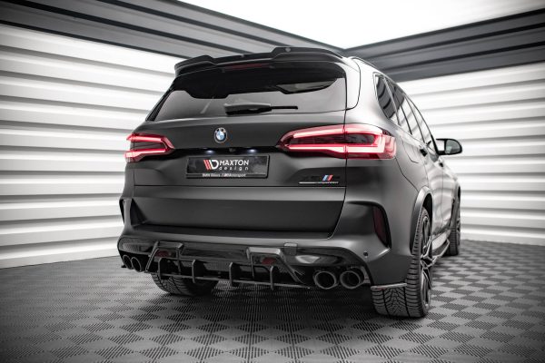 BMW X5 M F95 - Difusor traseiro STREET PRO | BMX5M05CNC-RS1BRB | Produto Maxton Design distribuído por Unicartuning.