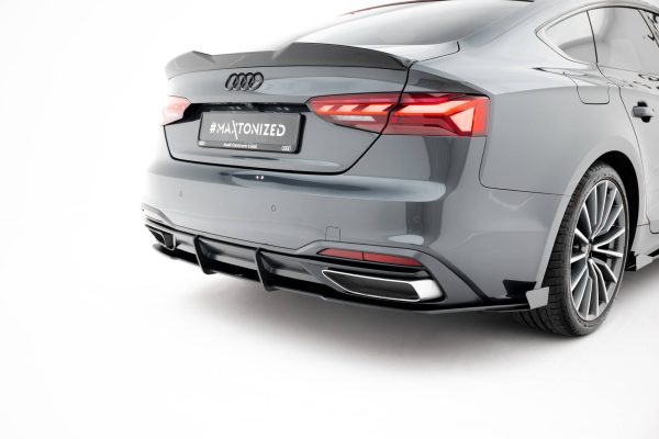 Audi A5 F5 (facelift) - Difusor traseiro STREET PRO + Splitters | AUA52FSBCNC-RS1B+BRBI+RSF1G | Produto Maxton Design distribuído por Unicartuning. Audi A5 F5 (facelift) - Difusor traseiro STREET PRO + Splitters | AUA52FSBCNC-RS1B+BRBI+RSF1G | Produto Maxton Design distribuído por Unicartuning.