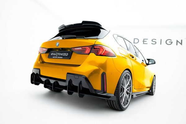 BMW 1 Pack M F70 - Difusor traseiro STREET PRO + Splitters | BM170MPACKCNC-RS1B+RSF1G | Produto Maxton Design distribuído por Unicartuning.