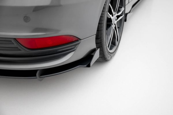 Ford Focus ST Mk3 (facelift) - Difusor traseiro STREET PRO + Splitters | FOFO3FSTCNC-RS2BRB+RSF1G | Produto Maxton Design distribuído por Unicartuning.