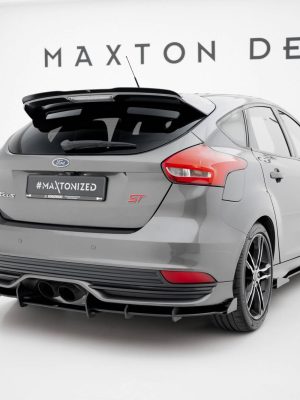 Ford Focus ST Mk3 (facelift) - Difusor traseiro STREET PRO + Splitters | FOFO3FSTCNC-RS2BRB+RSF1G | Produto Maxton Design distribuído por Unicartuning.