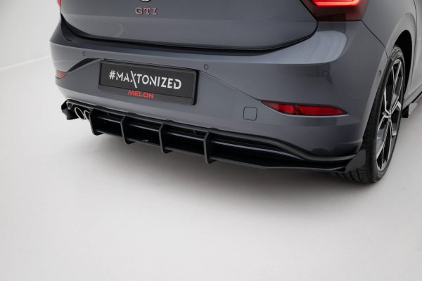 Volkswagen Polo GTI Mk6 (facelift) - Difusor traseiro STREET PRO + Splitters | VWPO6FGTICNC-RS1B+RSF1G | Produto Maxton Design distribuído por Unicartuning. Volkswagen Polo GTI Mk6 (facelift) - Difusor traseiro STREET PRO + Splitters | VWPO6FGTICNC-RS1B+RSF1G | Produto Maxton Design distribuído por Unicartuning.