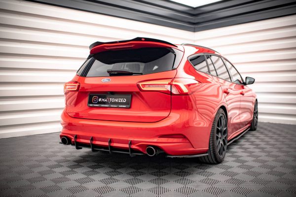 Ford Focus Estate ST Mk4 - Difusor traseiro STREET PRO | FOFO4STLINEESCNC-RS1B+BRBI | Produto Maxton Design distribuído por Unicartuning. Ford Focus Estate ST Mk4 - Difusor traseiro STREET PRO | FOFO4STLINEESCNC-RS1B+BRBI | Produto Maxton Design distribuído por Unicartuning.