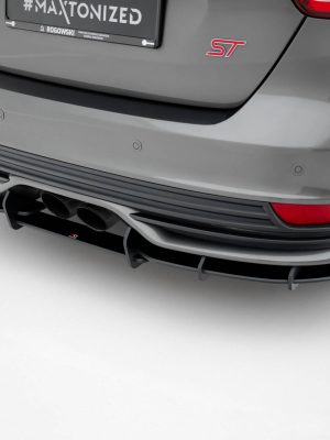 Ford Focus ST Mk3 (facelift) - Difusor traseiro STREET PRO | FOFO3FSTCNC-RS2B+BRBI | Produto Maxton Design distribuído por Unicartuning. Ford Focus ST Mk3 (facelift) - Difusor traseiro STREET PRO | FOFO3FSTCNC-RS2B+BRBI | Produto Maxton Design distribuído por Unicartuning.