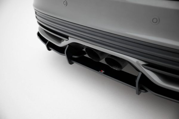 Ford Focus ST Mk3 (facelift) - Difusor traseiro STREET PRO | FOFO3FSTCNC-RS2B+BRBI | Produto Maxton Design distribuído por Unicartuning.