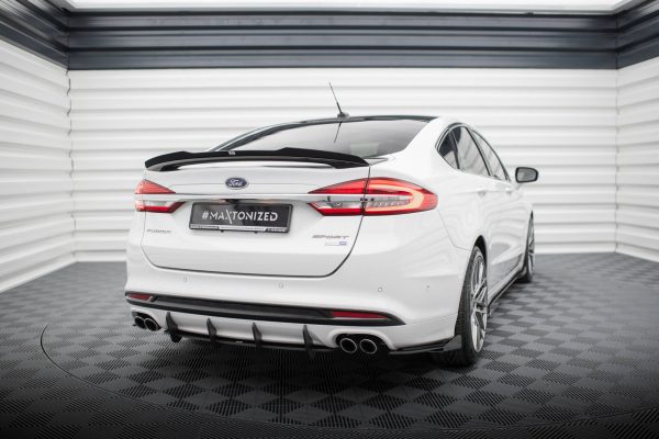 Ford Mondeo Sport Mk5 (facelift) / Fusion Sport Mk2 (facelift) - Difusor traseiro STREET PRO | FOMO5FSPORTCNC-RS1BRB | Produto Maxton Design distribuído por Unicartuning. Ford Mondeo Sport Mk5 (facelift) / Fusion Sport Mk2 (facelift) - Difusor traseiro STREET PRO | FOMO5FSPORTCNC-RS1BRB | Produto Maxton Design distribuído por Unicartuning.