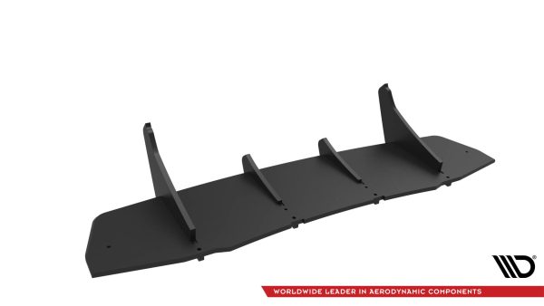 Ford Mustang GT Mk7 - Difusor traseiro STREET PRO | FOMU7GTCNC-RS1BRB | Produto Maxton Design distribuído por Unicartuning.