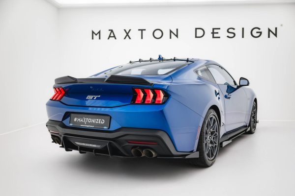 Ford Mustang GT Mk7 - Difusor traseiro STREET PRO | FOMU7GTCNC-RS1BRB | Produto Maxton Design distribuído por Unicartuning.