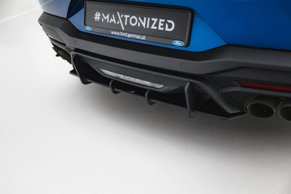 Ford Mustang GT Mk7 - Difusor traseiro STREET PRO | FOMU7GTCNC-RS1BRB | Produto Maxton Design distribuído por Unicartuning.