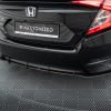 Honda Civic Mk10 - Difusor traseiro STREET PRO | HOCI10CNC-RS1B | Produto Maxton Design distribuído por Unicartuning.