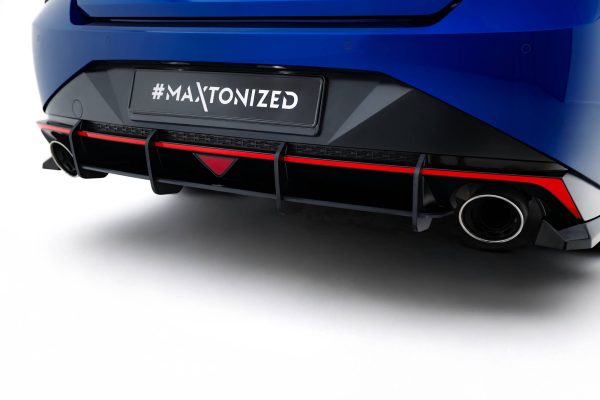 Hyundai Elantra N Mk7 - Difusor traseiro STREET PRO | HYEL7NCNC-RS1BRB | Produto Maxton Design distribuído por Unicartuning.
