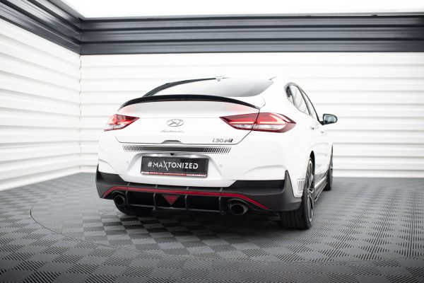 Hyundai I30 N Fastback Mk3 - Difusor traseiro STREET PRO | HYI303PFNFBCNC-RS1B | Produto Maxton Design distribuído por Unicartuning.