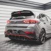 Hyundai I30 N Hatchback Mk3 (facelift) - Difusor traseiro STREET PRO | HYI303FNCNC-RS1B | Produto Maxton Design distribuído por Unicartuning.