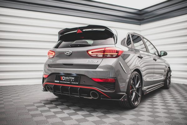 Hyundai I30 N Hatchback Mk3 (facelift) - Difusor traseiro STREET PRO | HYI303FNCNC-RS1B | Produto Maxton Design distribuído por Unicartuning.