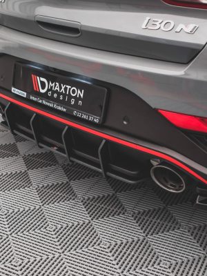 Hyundai I30 N Hatchback Mk3 (facelift) - Difusor traseiro STREET PRO | HYI303FNCNC-RS1B+BRBI | Produto Maxton Design distribuído por Unicartuning.