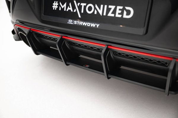 Hyundai Veloster N Mk2 - Difusor traseiro STREET PRO | HYVE2NCNC-RS1B | Produto Maxton Design distribuído por Unicartuning.