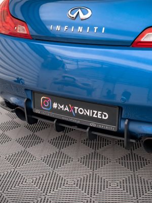 Infiniti G37 Coupé - Difusor traseiro STREET PRO | ING37SCCNC-RS1BRB | Produto Maxton Design distribuído por Unicartuning.