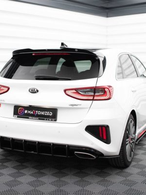 Kia Ceed GT Mk3 - Difusor traseiro STREET PRO | KICE3GTCNC-RS1BRB | Produto Maxton Design distribuído por Unicartuning.