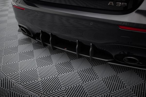 Mercedes-AMG A35 Hatchback W177 - Difusor traseiro STREET PRO | MEA177F35CNC-RS1BRB | Produto Maxton Design distribuído por Unicartuning.