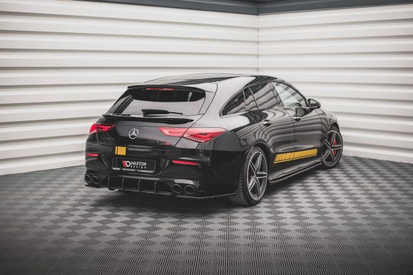 Mercedes-AMG CLA 35 / 45 Aero C118 - Difusor traseiro STREET PRO | MECLA118AMGCNC-RS1B+BRBI | Produto Maxton Design distribuído por Unicartuning.