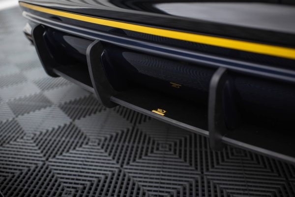 Mercedes-AMG CLA 45 C117 (facelift) - Difusor traseiro STREET PRO | MECLA117AMGAEROCNC-RS1B+BRBI | Produto Maxton Design distribuído por Unicartuning.
