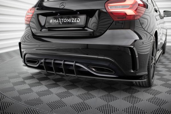 Mercedes-Benz Classe A AMG-line W176 (facelift) - Difusor traseiro STREET PRO | MEA176FAMGLINECNC-RS1BRB | Produto Maxton Design distribuído por Unicartuning. Mercedes-Benz Classe A AMG-line W176 (facelift) - Difusor traseiro STREET PRO | MEA176FAMGLINECNC-RS1BRB | Produto Maxton Design distribuído por Unicartuning.
