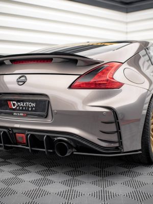 Nissan 370z Nismo (facelift) - Difusor traseiro STREET PRO | NI370ZNISMOCNC-RS1B+BRBI | Produto Maxton Design distribuído por Unicartuning.