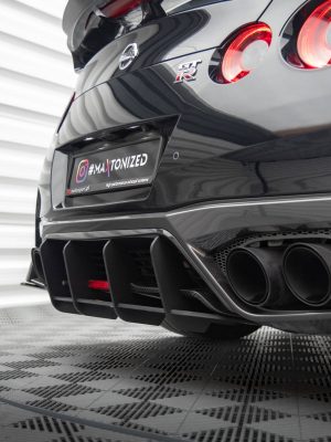 Nissan GTR R35 (facelift) - Difusor traseiro STREET PRO | NIGTR4F3CNC-RS1B+BRBI | Produto Maxton Design distribuído por Unicartuning. Nissan GTR R35 (facelift) - Difusor traseiro STREET PRO | NIGTR4F3CNC-RS1B+BRBI | Produto Maxton Design distribuído por Unicartuning.