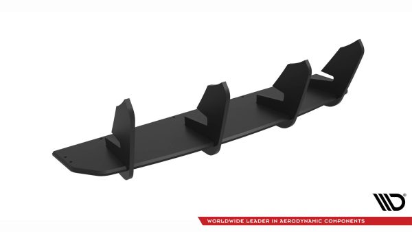 Nissan GTR R35 (facelift) - Difusor traseiro STREET PRO | NIGTR4F3CNC-RS1B+BRBI | Produto Maxton Design distribuído por Unicartuning.