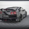 Nissan GTR R35 (facelift) - Difusor traseiro STREET PRO | NIGTR4F3CNC-RS1B+BRBI | Produto Maxton Design distribuído por Unicartuning.