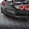 Nissan GTR R35 (facelift) - Difusor traseiro STREET PRO | NIGTR4F3CNC-RS1B+BRBI | Produto Maxton Design distribuído por Unicartuning.