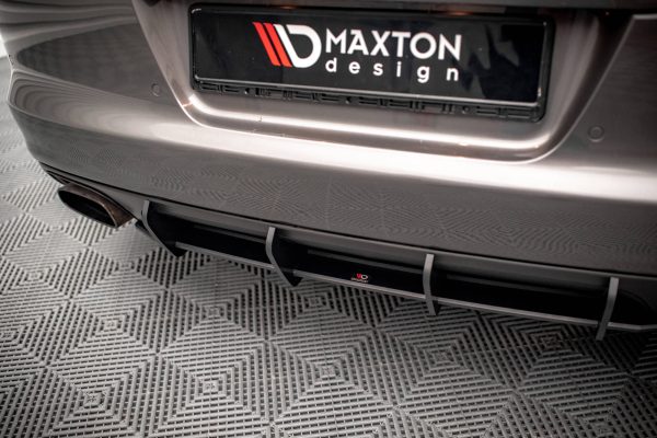 Porsche Panamera / Panamera Diesel 970 - Difusor traseiro STREET PRO | POPA970CNC-RS1B | Produto Maxton Design distribuído por Unicartuning.