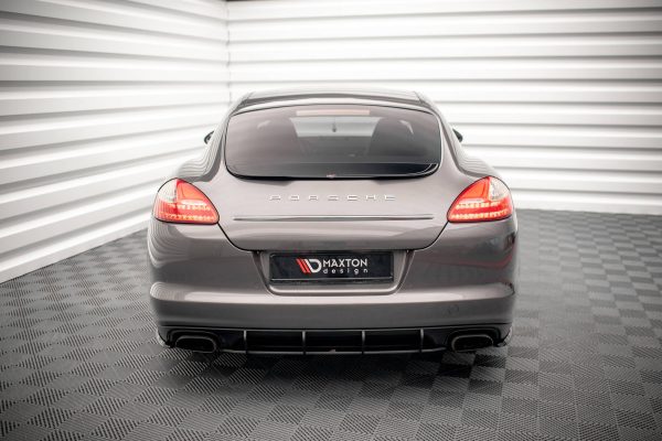Porsche Panamera / Panamera Diesel 970 - Difusor traseiro STREET PRO | POPA970CNC-RS1B | Produto Maxton Design distribuído por Unicartuning.