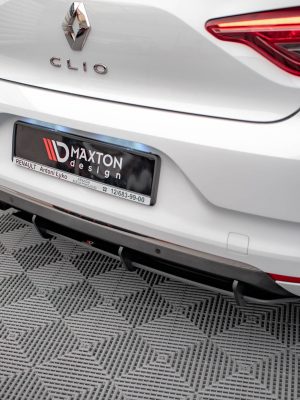 Renault Clio Mk5 - Difusor traseiro STREET PRO | RECL5CNC-RS1BRB | Produto Maxton Design distribuído por Unicartuning.