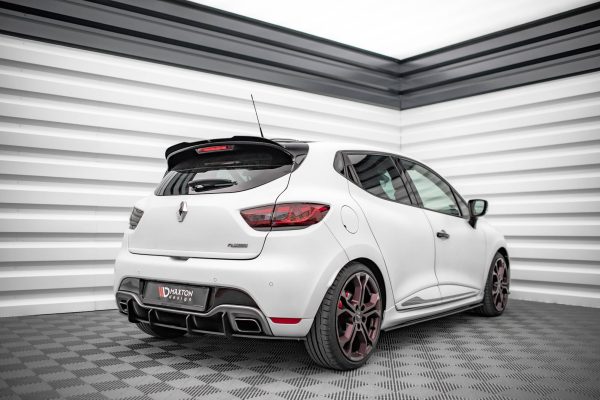 Renault Clio RS Mk4 - Difusor traseiro STREET PRO | RECL4RSCNC-RS1B+BRBI | Produto Maxton Design distribuído por Unicartuning.
