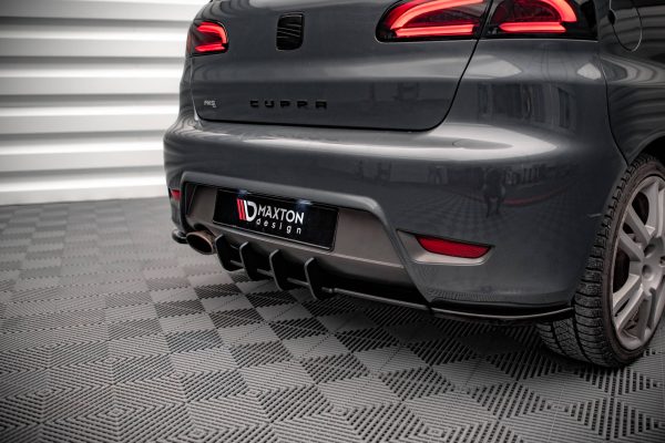 Seat Ibiza Cupra Mk3 - Difusor traseiro STREET PRO | SEIB3CUCNC-RS1BRB | Produto Maxton Design distribuído por Unicartuning.