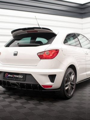 Seat Ibiza Cupra Sport Coupé Mk4 - Difusor traseiro STREET PRO | SEIB4SCCNC-RS1B+BRBI | Produto Maxton Design distribuído por Unicartuning.