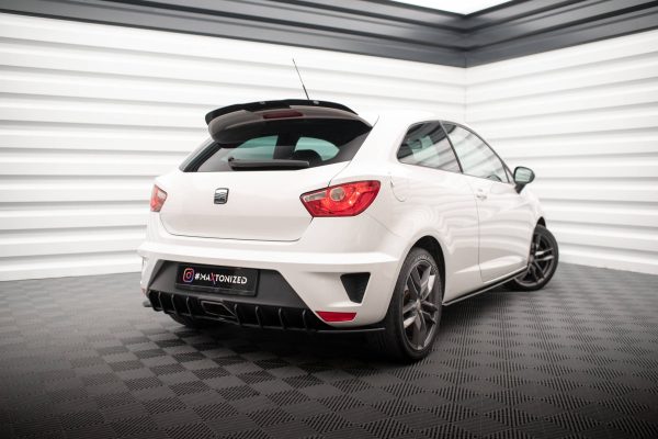 Seat Ibiza Cupra Sport Coupé Mk4 - Difusor traseiro STREET PRO | SEIB4SCCNC-RS1B+BRBI | Produto Maxton Design distribuído por Unicartuning. Seat Ibiza Cupra Sport Coupé Mk4 - Difusor traseiro STREET PRO | SEIB4SCCNC-RS1B+BRBI | Produto Maxton Design distribuído por Unicartuning.