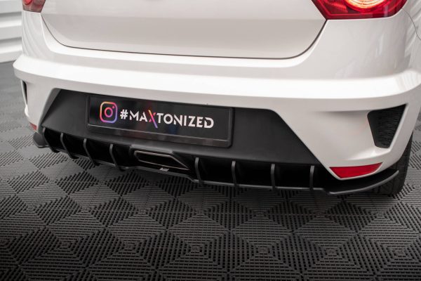 Seat Ibiza Cupra Sport Coupé Mk4 - Difusor traseiro STREET PRO | SEIB4SCCNC-RS1B+BRBI | Produto Maxton Design distribuído por Unicartuning. Seat Ibiza Cupra Sport Coupé Mk4 - Difusor traseiro STREET PRO | SEIB4SCCNC-RS1B+BRBI | Produto Maxton Design distribuído por Unicartuning.