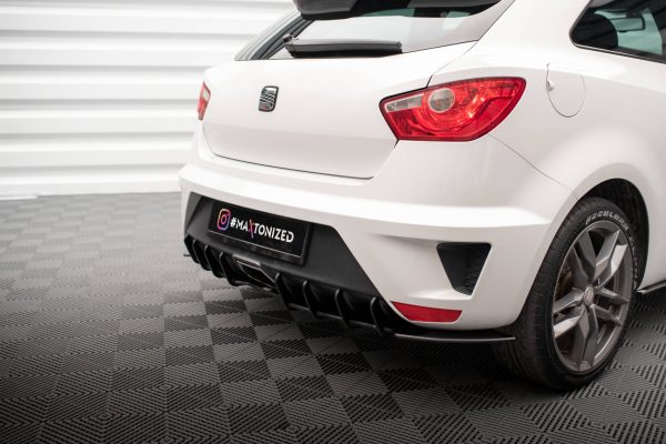 Seat Ibiza Cupra Sport Coupé Mk4 - Difusor traseiro STREET PRO | SEIB4SCCNC-RS1B+BRBI | Produto Maxton Design distribuído por Unicartuning. Seat Ibiza Cupra Sport Coupé Mk4 - Difusor traseiro STREET PRO | SEIB4SCCNC-RS1B+BRBI | Produto Maxton Design distribuído por Unicartuning.