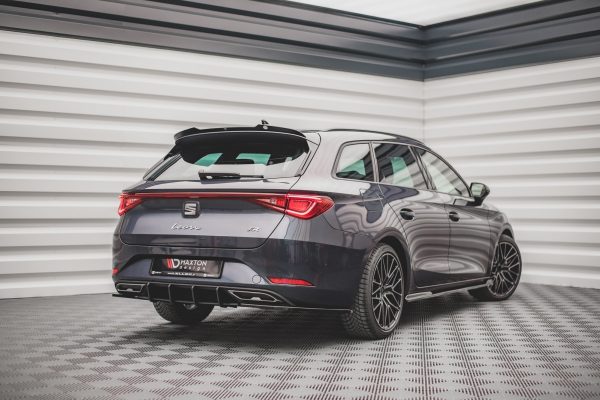 Seat Leon FR ST Mk4 - Difusor traseiro STREET PRO | SELE4FRSTCNC-RS1B+BRBI | Produto Maxton Design distribuído por Unicartuning. Seat Leon FR ST Mk4 - Difusor traseiro STREET PRO | SELE4FRSTCNC-RS1B+BRBI | Produto Maxton Design distribuído por Unicartuning.