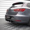 Seat Leon FR Sportstourer Mk3 - Difusor traseiro STREET PRO | SELE3FRSTCNC-RS1B | Produto Maxton Design distribuído por Unicartuning.