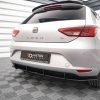 Seat Leon Hatchback Mk3 - Difusor traseiro STREET PRO | SELE3CNC-RS1B | Produto Maxton Design distribuído por Unicartuning.