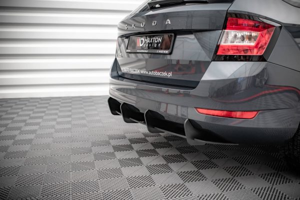 Skoda Citigo - Difusor traseiro STREET PRO | SKAFA3FKCNC-RS1BRB | Produto Maxton Design distribuído por Unicartuning.