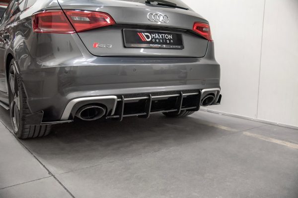 Audi RS3 8V Sportback - Difusor traseiro STREET PRO V.1 | AURS38VCNC-RS3B | Produto Maxton Design distribuído por Unicartuning. Audi RS3 8V Sportback - Difusor traseiro STREET PRO V.1 | AURS38VCNC-RS3B | Produto Maxton Design distribuído por Unicartuning.