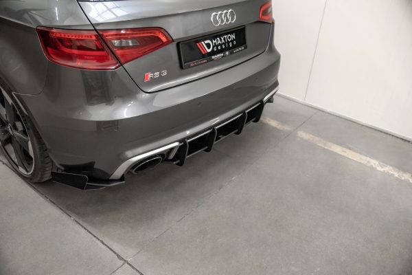 Audi RS3 8V Sportback - Difusor traseiro STREET PRO V.1 | AURS38VCNC-RS3B | Produto Maxton Design distribuído por Unicartuning. Audi RS3 8V Sportback - Difusor traseiro STREET PRO V.1 | AURS38VCNC-RS3B | Produto Maxton Design distribuído por Unicartuning.