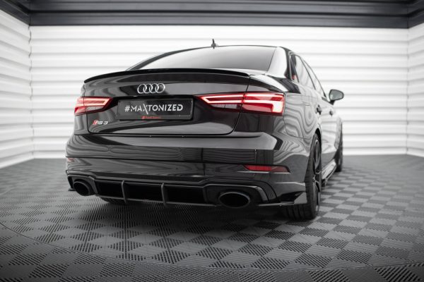 Audi RS3 Sedan 8V (facelift) - Difusor traseiro STREET PRO V.1 | AURS38VFSCNC-RS1BRB | Produto Maxton Design distribuído por Unicartuning. Audi RS3 Sedan 8V (facelift) - Difusor traseiro STREET PRO V.1 | AURS38VFSCNC-RS1BRB | Produto Maxton Design distribuído por Unicartuning.
