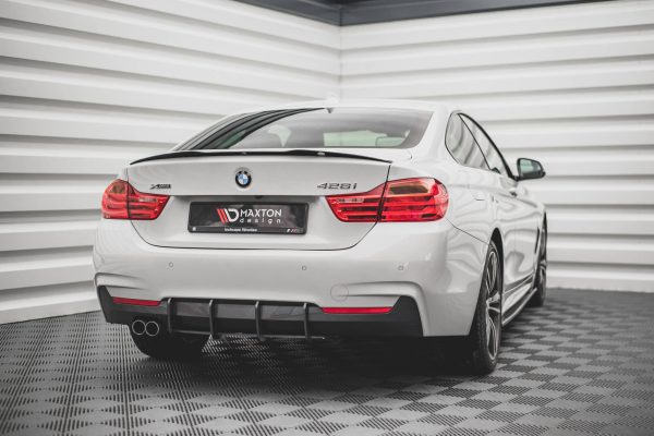 BMW 4 Pack M F32 - Difusor traseiro STREET PRO V.1 | BM4F32MPACKCNC-RS3B | Produto Maxton Design distribuído por Unicartuning.
